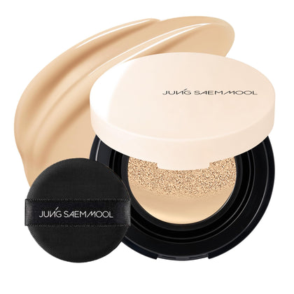 JUNG SAEM MOOL Skin Nuder Cushion Foundation front view in 21W Medium