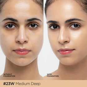 JUNG SAEM MOOL Skin Nuder Cushion Foundation open with puff