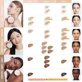 JUNG SAEM MOOL Skin Nuder Cushion Gift Set packaging