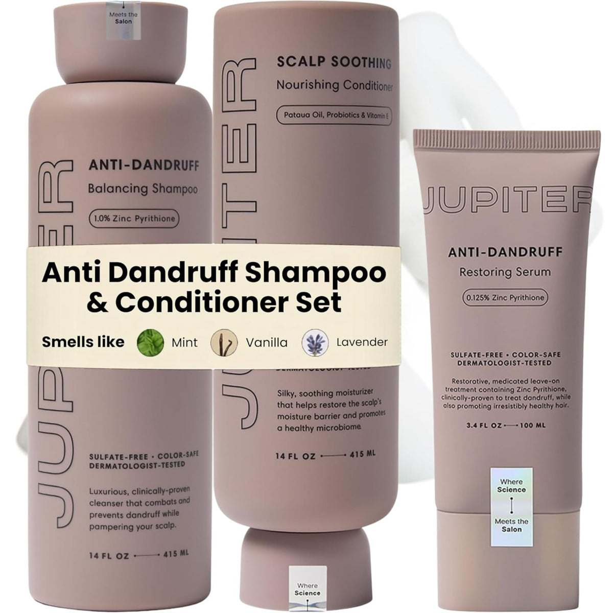 Jupiter Anti Dandruff Shampoo front view 1211g