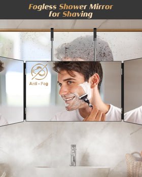 JUSRON Hair Cutting Mirror in a lifestyle setting