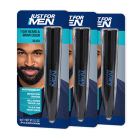 Just for Men 1-Day Beard & Brow Color Black front view