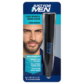 Just for Men 1-Day Beard & Brow Colour Dark Brown front view
