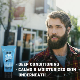 Just for Men Beard Conditioner 3oz application on beard