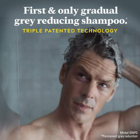 Just for Men Control GX Shampoo in a bathroom setting