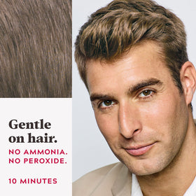 Just for Men Easy Comb-In Color Light Brown A-25 back view