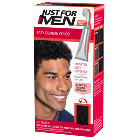 Just for Men Easy Comb-In Colour Jet Black front view