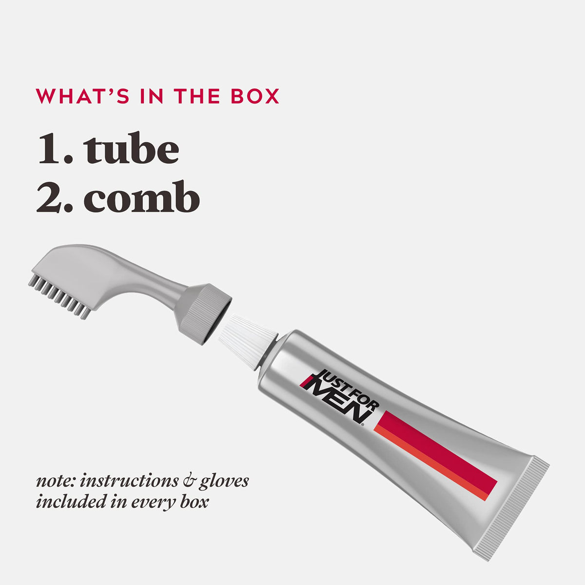 Just for Men Easy Comb-In Colour Sandy Blond comb applicator