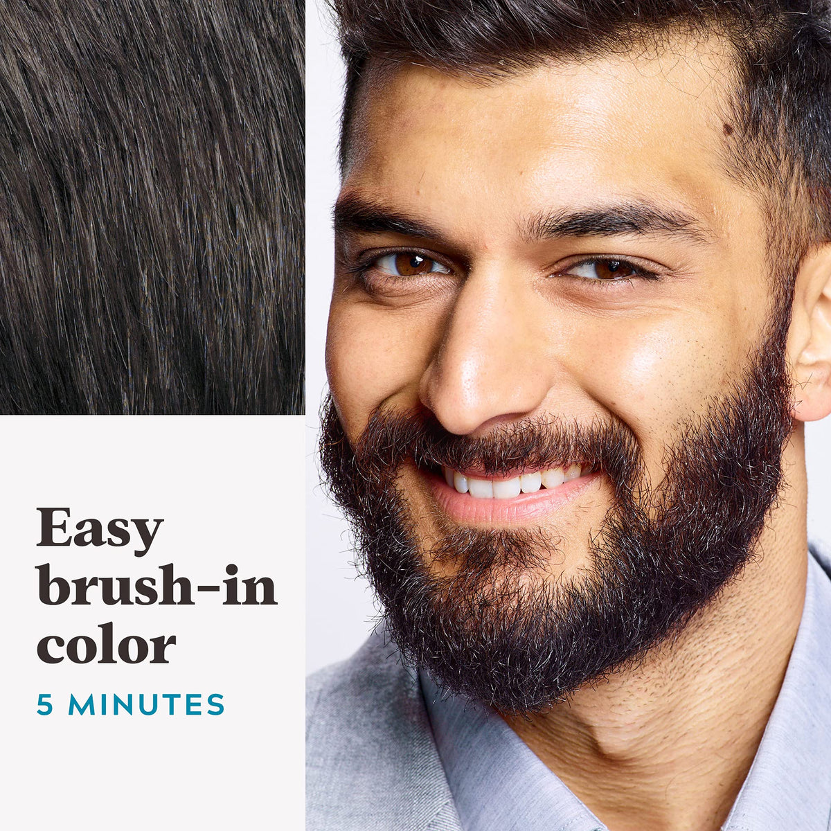 Just for Men Mustache & Beard Darkest Brown M-50 colour developer