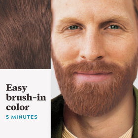 Just for Men Mustache & Beard Dye application process step
