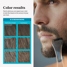 Just for Men Mustache & Beard Dye with ingredients list