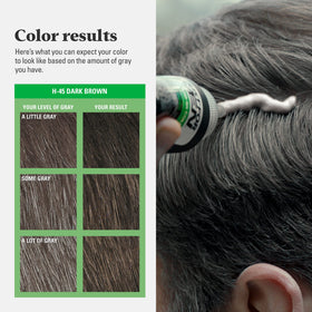 Just for Men Shampoo-In Color Dark Brown H-45 side view