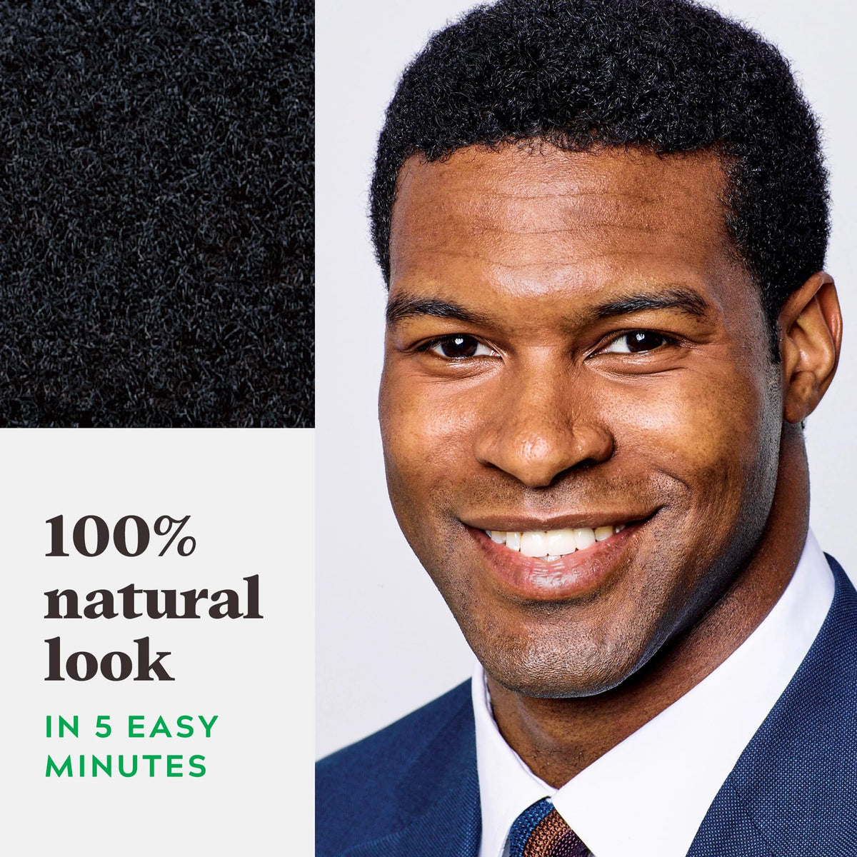 Just for Men Shampoo-In Color Jet Black H-60 back view