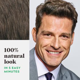 Just for Men Shampoo-In Color Medium-Dark Brown H-40 application process