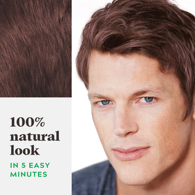 Just for Men Shampoo-In Color Medium Red Brown H-37 application process