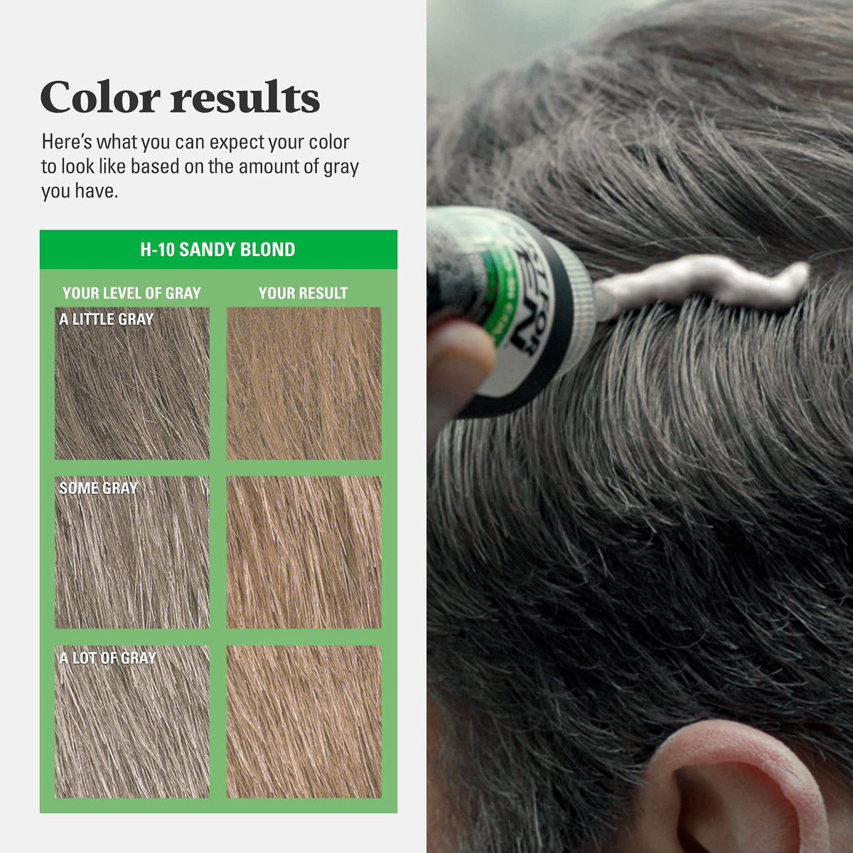 Just for Men Shampoo-In Color Sandy Blond H-10 lifestyle image