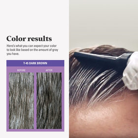 Just for Men Touch of Gray Dark Brown T-45 lifestyle scene use