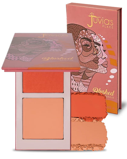 Juvia's Place Duo Blush Vol 6 front view with two shades