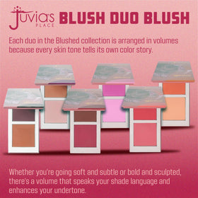Juvia's Place Duo Blush Volume 4 back view showing ingredients