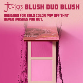 Juvia's Place Duo Blush Volume 4 in a beauty setup