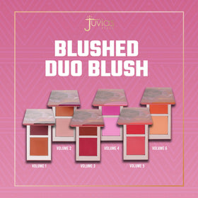 Juvia's Place Duo Blush Volume 5 swatches on skin