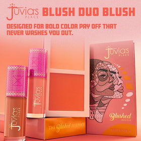 Juvia's Place Duo Blush with applicator brush