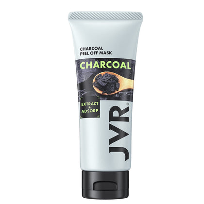 JVR Charcoal Peel Off Face Mask 2.12 OZ front view