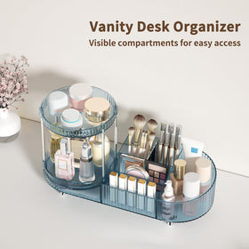Jywantful Rotating Makeup Organizer close-up of the rotating mechanism
