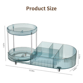 Jywantful Rotating Makeup Organizer in a pink gift box