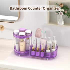 Jywantful Vanity Organizer with non-slip feet, side view
