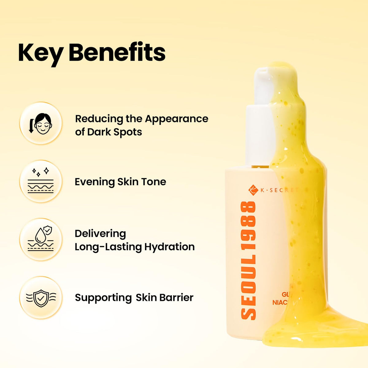 K-SECRET Niacinamide Glow Serum ingredients list