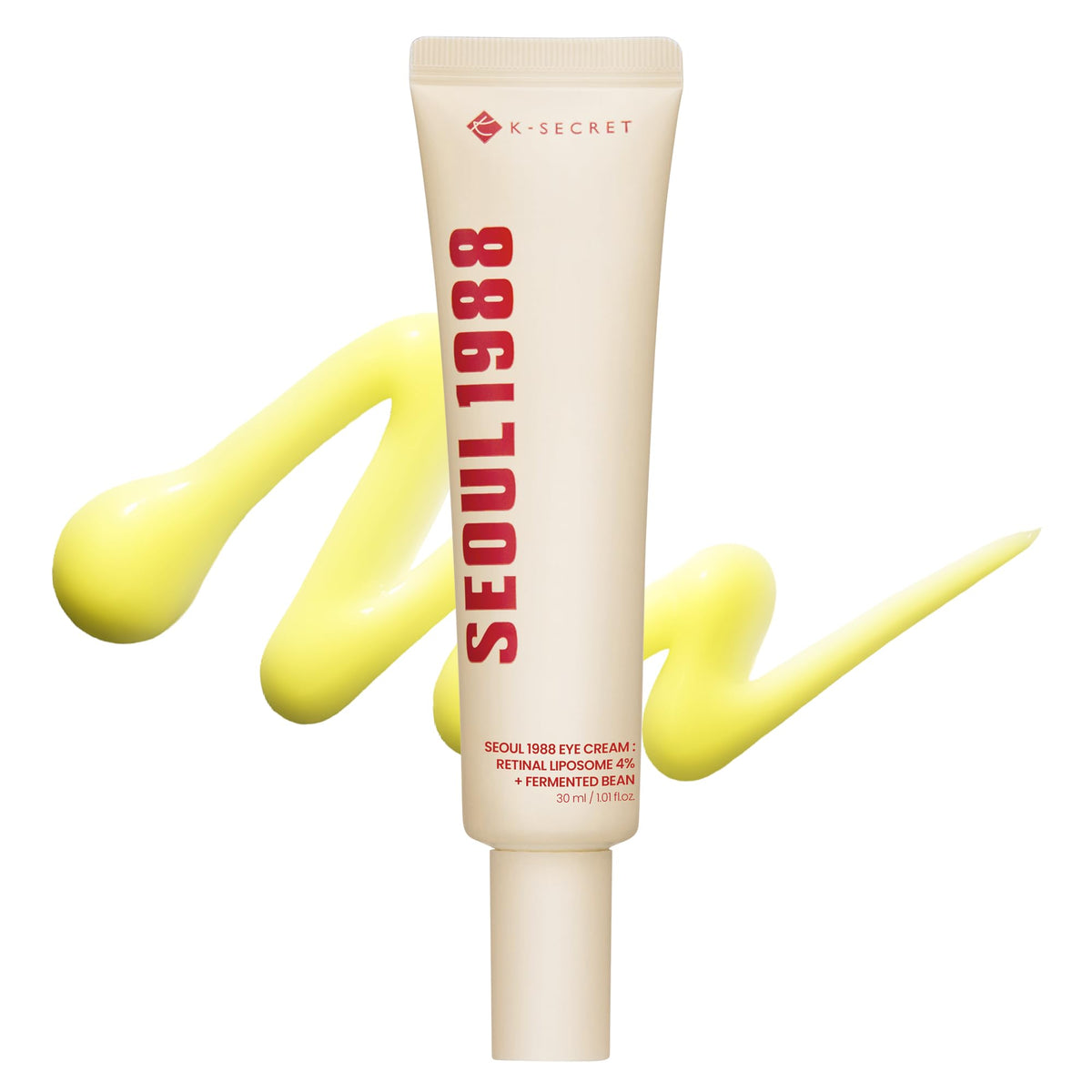 K-SECRET Retinal Eye Cream 30ml front view with packaging