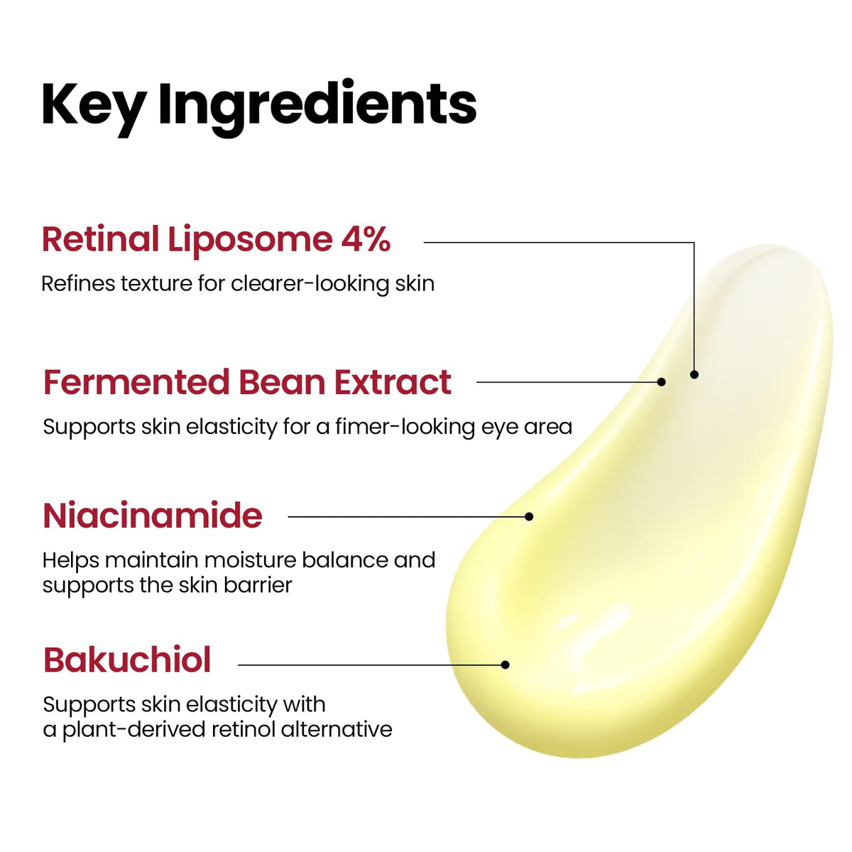 K-SECRET Retinal Eye Cream 30ml side view