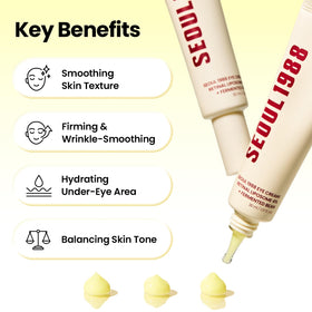 K-SECRET Retinal Eye Cream 30ml with ingredients list