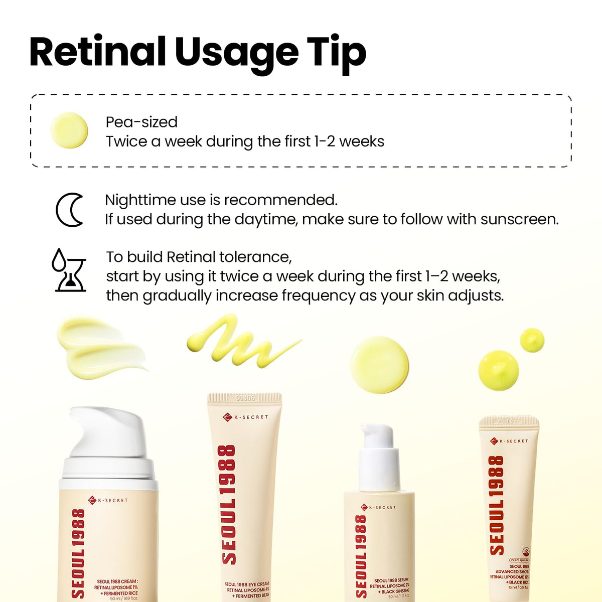 K-SECRET Retinal Serum 30ml lifestyle shot on vanity