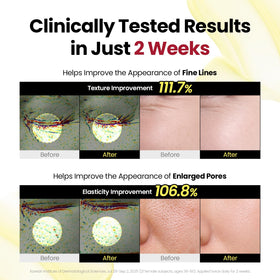 K-SECRET Retinal Serum 30ml texture on skin