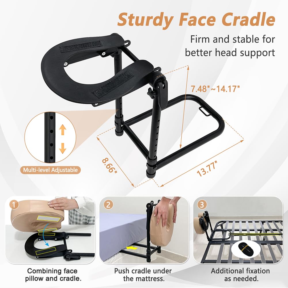 KAAMOS Massage Headrest with memory foam pillow