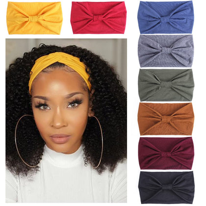 Kachanaa 8 pack boho headbands with unique prints