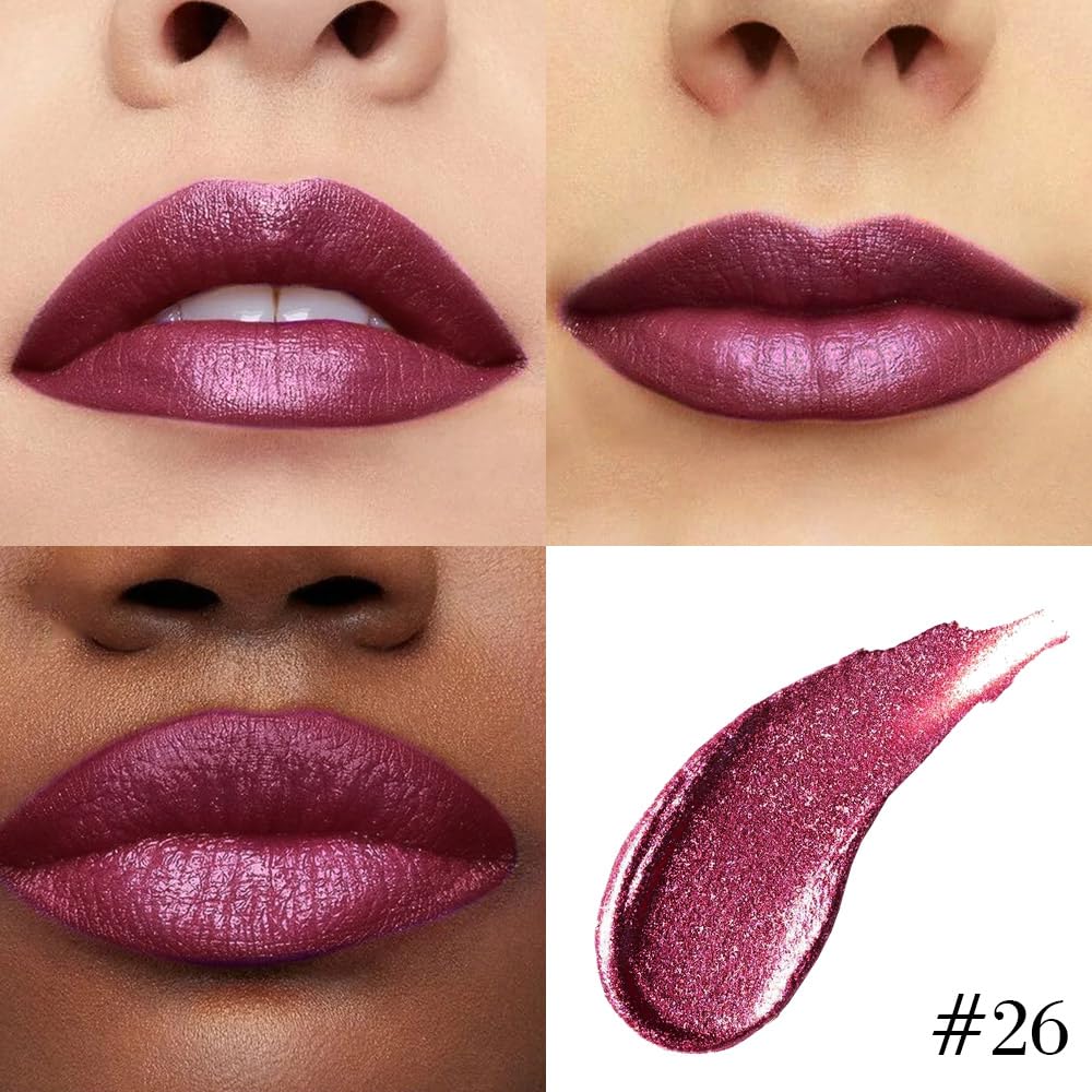 Kaely 2-in-1 Dark Plum Lipstick and Lip Liner packaging