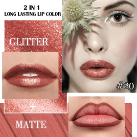 Kaely 2-in-1 Metallic Lipstick and Lip Liner packaging