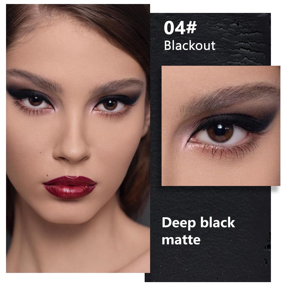 Kaely Deep Black Matte Eyeshadow packaging