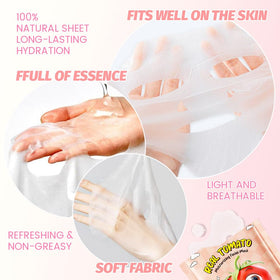Kaely Fruit Face Masks in use by kids