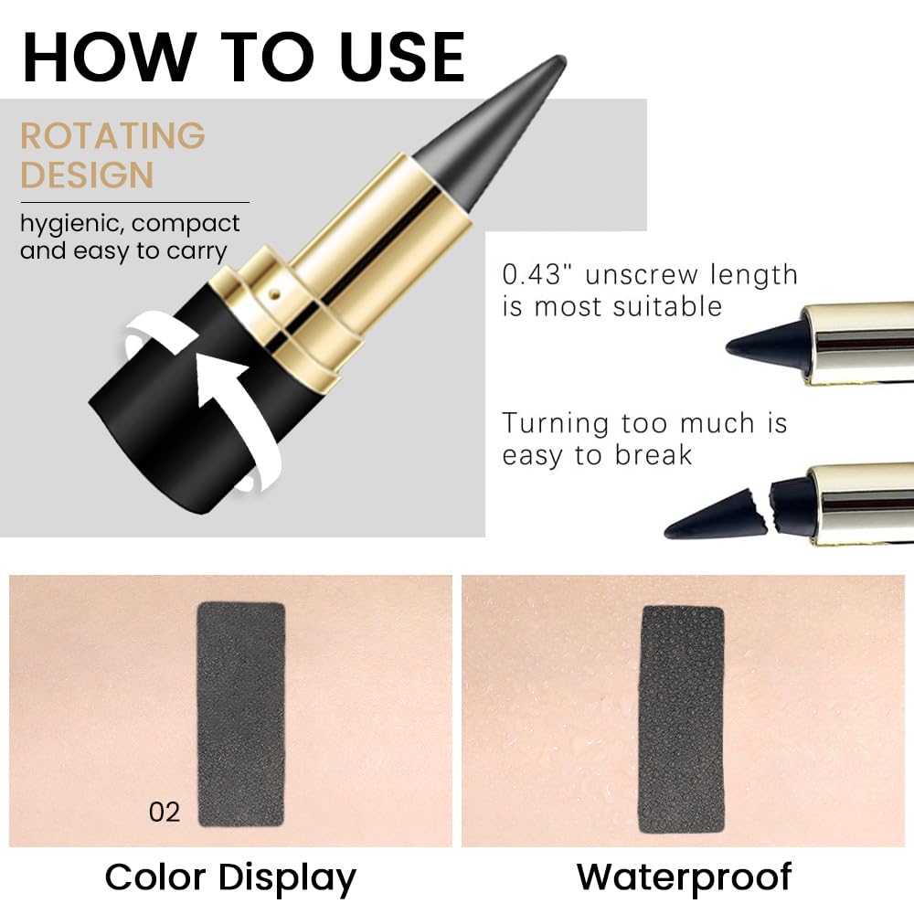 Kaely Gel Eyeliner Pencil 02 in makeup kit
