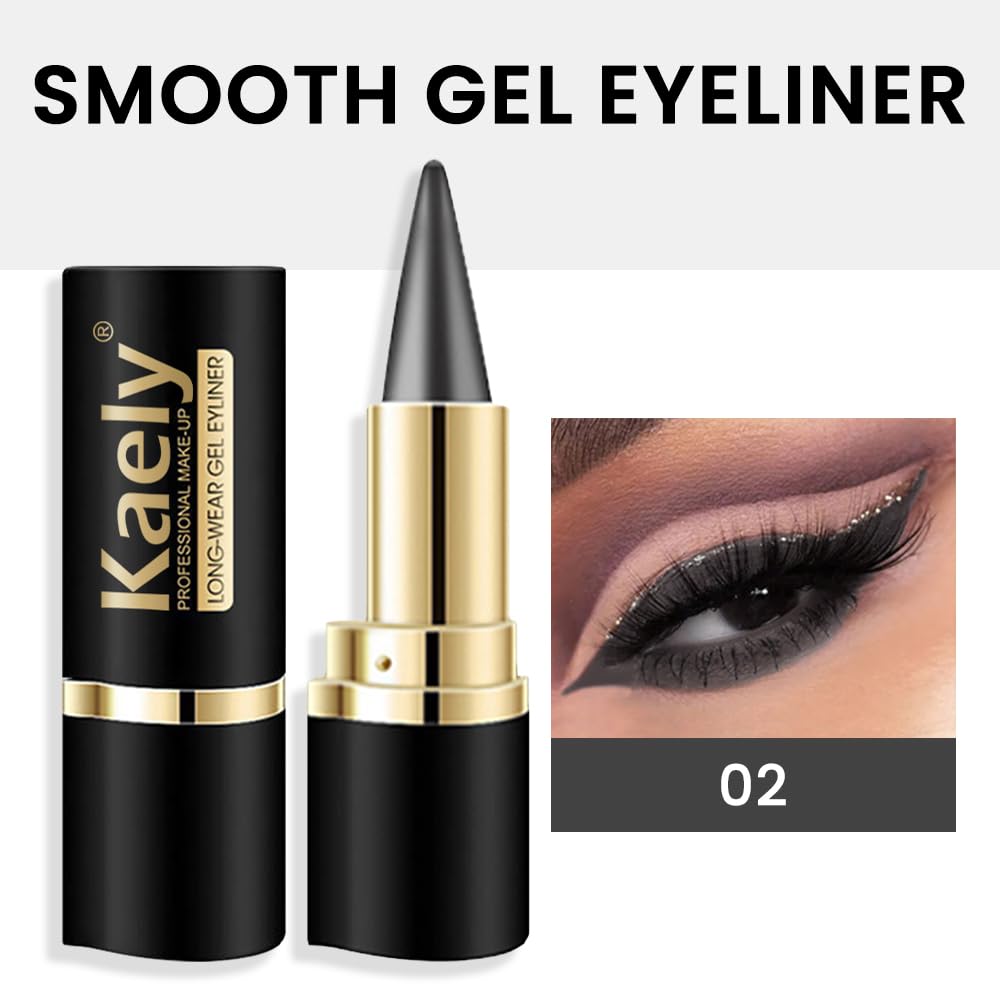 Kaely Gel Eyeliner Pencil 02 with packaging