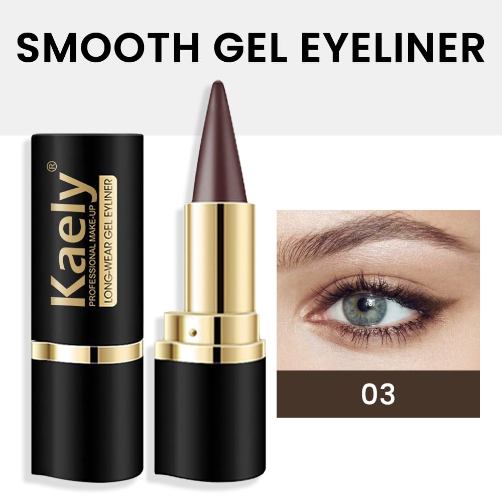 Kaely Gel Eyeliner Pencil swatch on skin