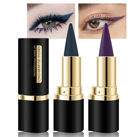 Kaely Gel Eyeliner Pencils Set dark blue and purple colours front view