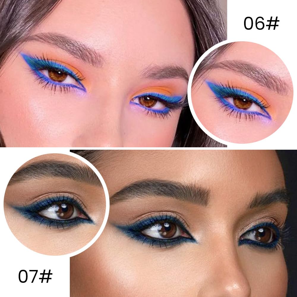 Kaely Gel Eyeliner Pencils Set in elegant packaging