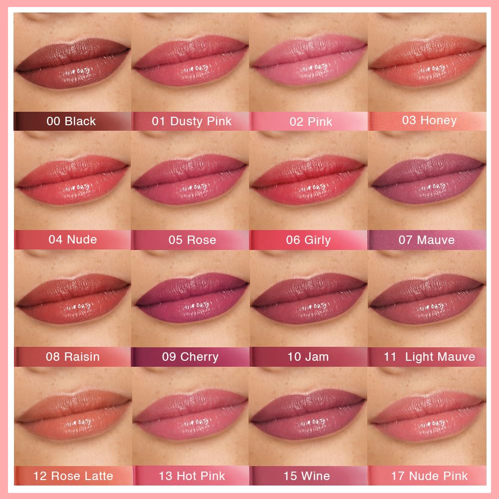Kaely Honey Lipstick Tinted Lip Balm in a hand showing its size