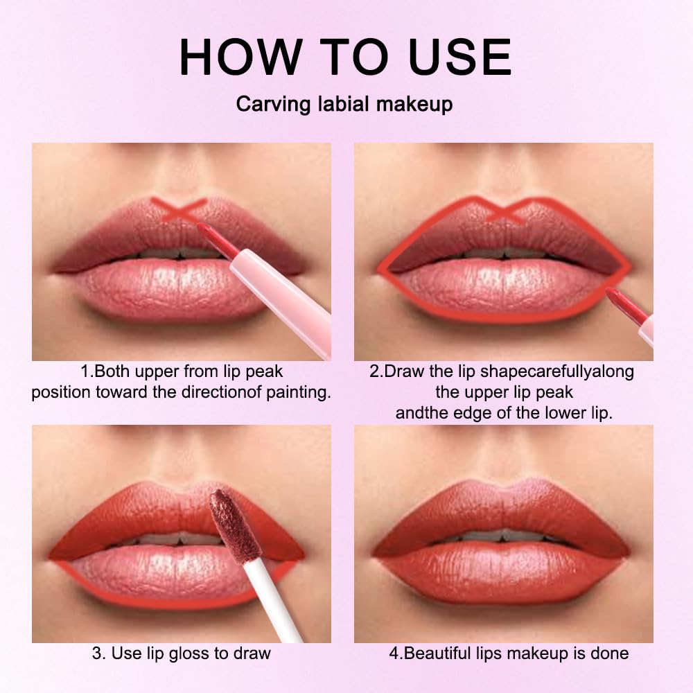 Kaely lipstick and lip liner in elegant packaging