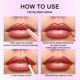 Kaely lipstick and lip liner in elegant packaging